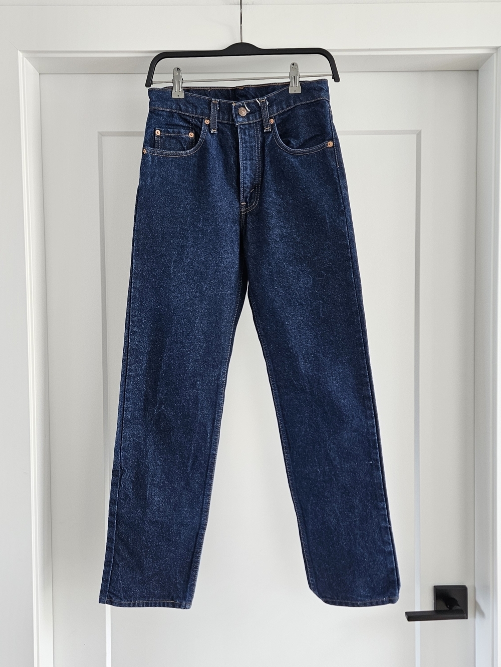 Vintage Levi's 505-0217 Made in USA High Rise Straight Leg Jeans W28 L30